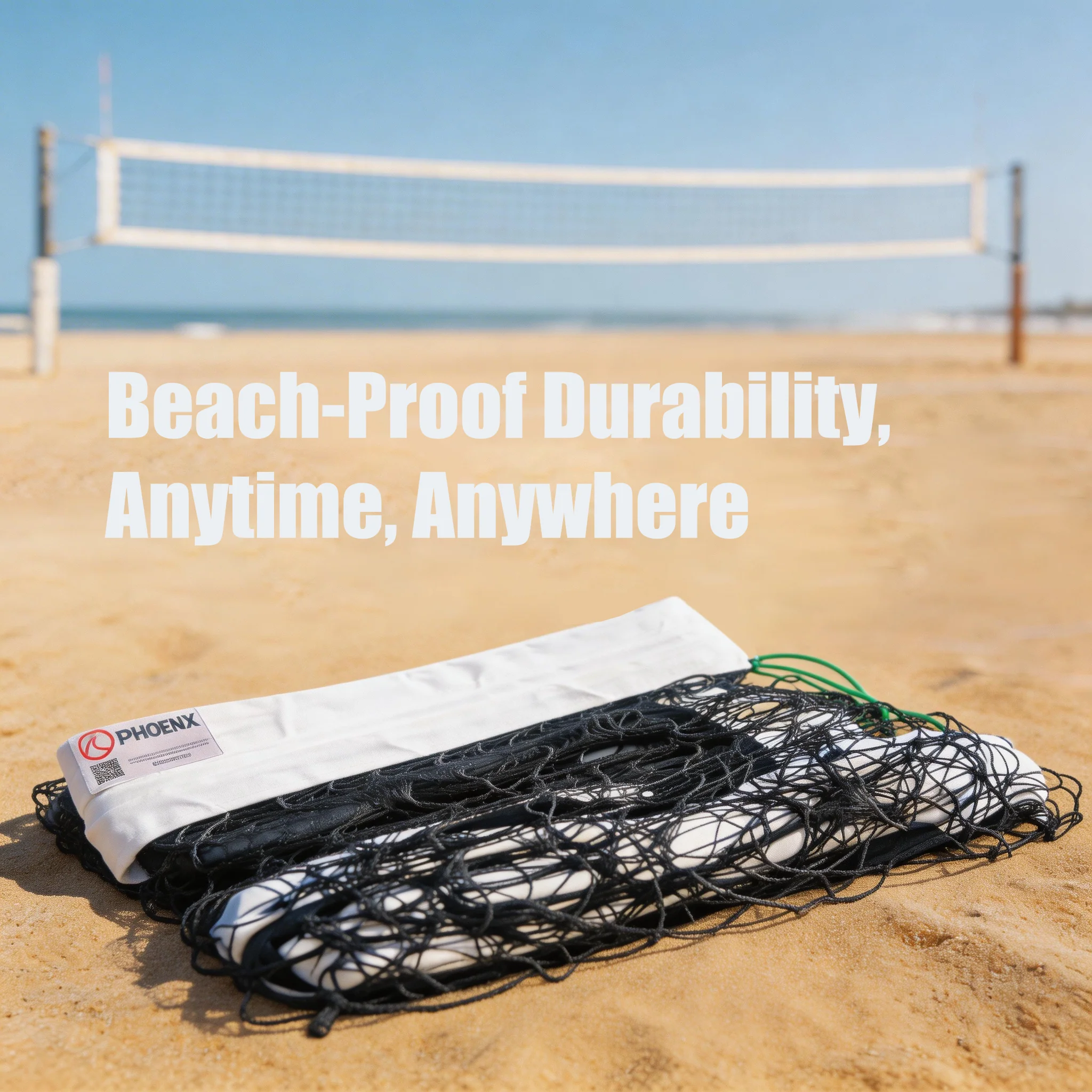 SPPHONEIX Volleyball Net 9.5M x 1M Official standard Sized - Image 6