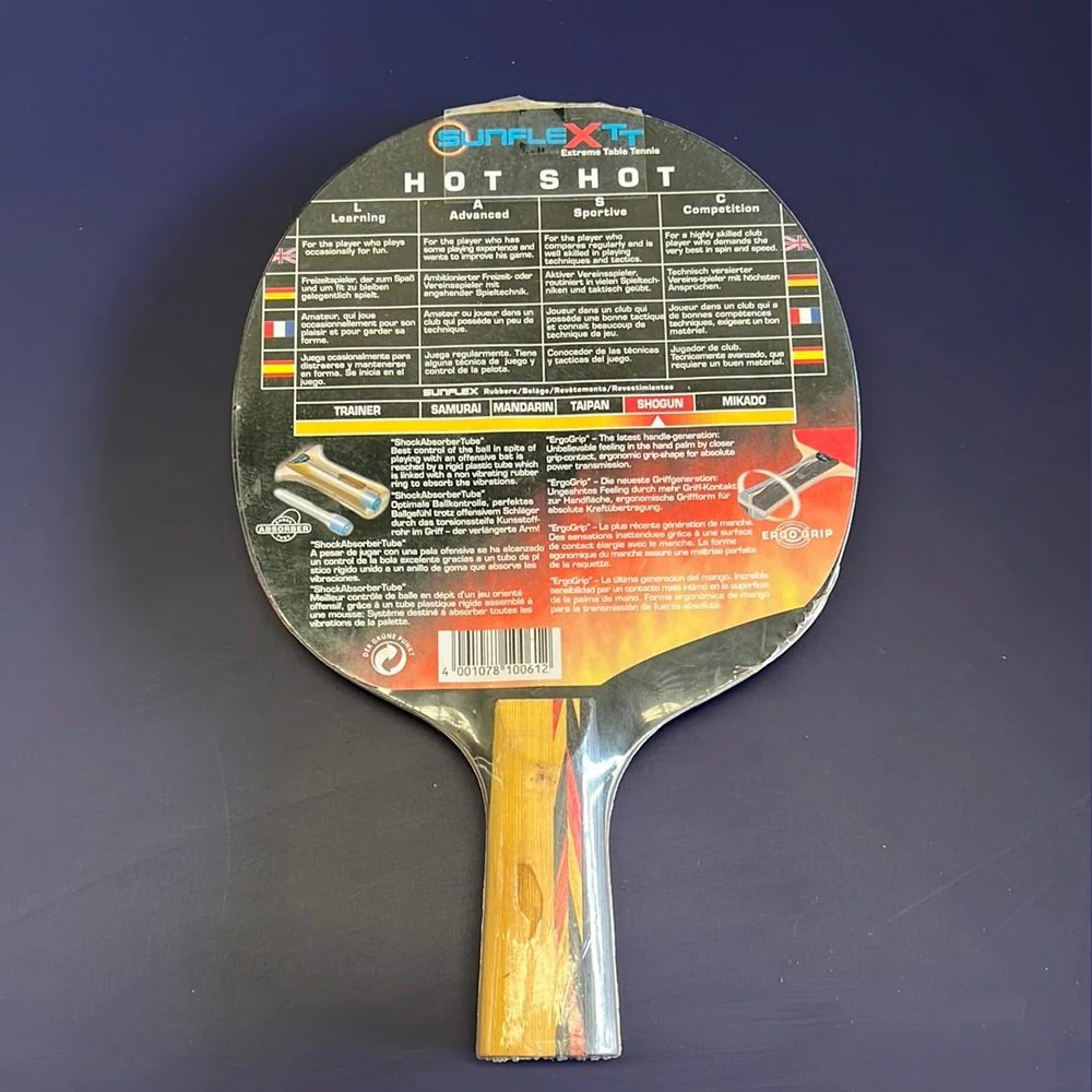 Sunflextt Table Tennis Bat Table Tennis Ping Pong Bat Paddle - Image 3