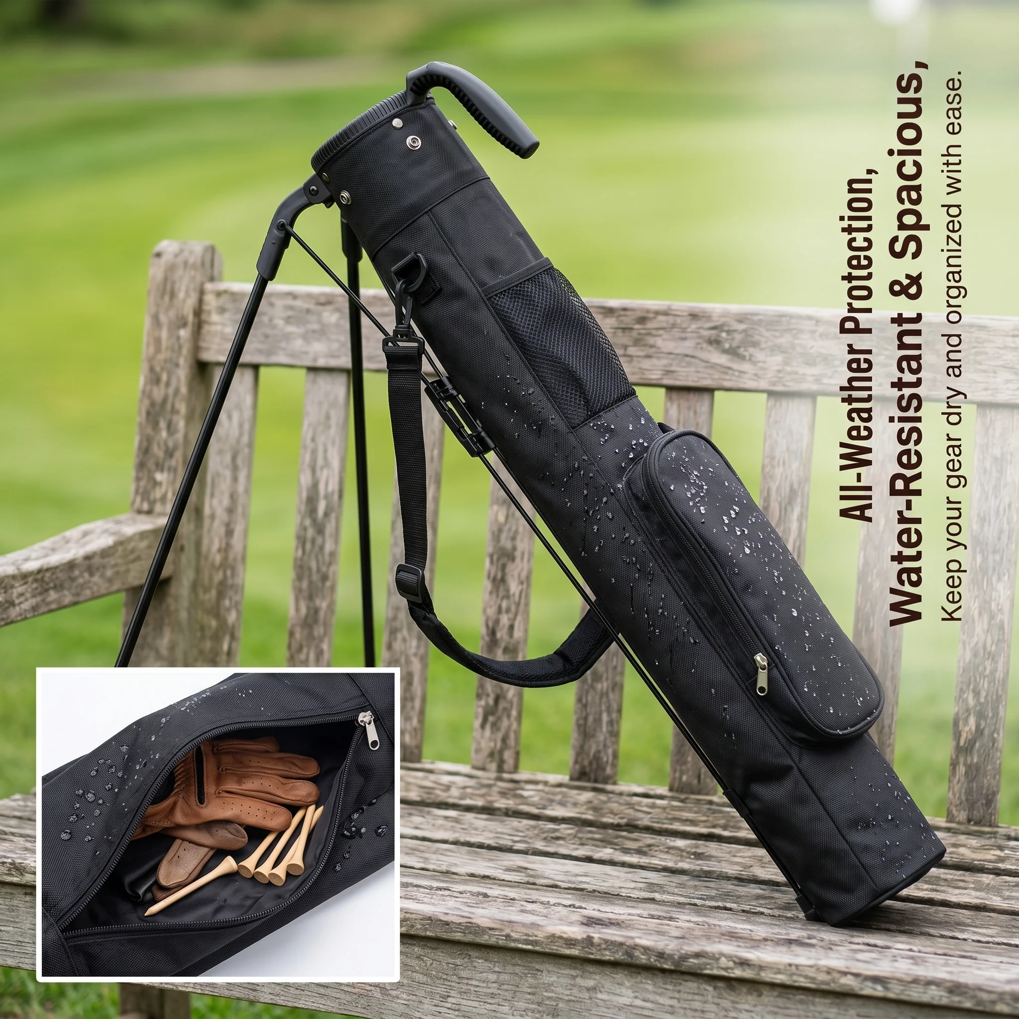 SPP Lightweight Golf Bag Male and Female Lightweight and Portable Bracket Bag - Image 11