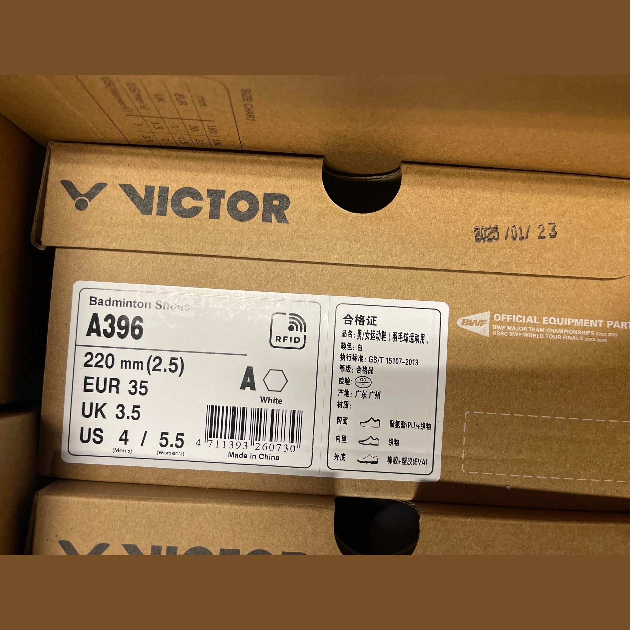 VICTOR Badminton Shoes A396 - Image 6
