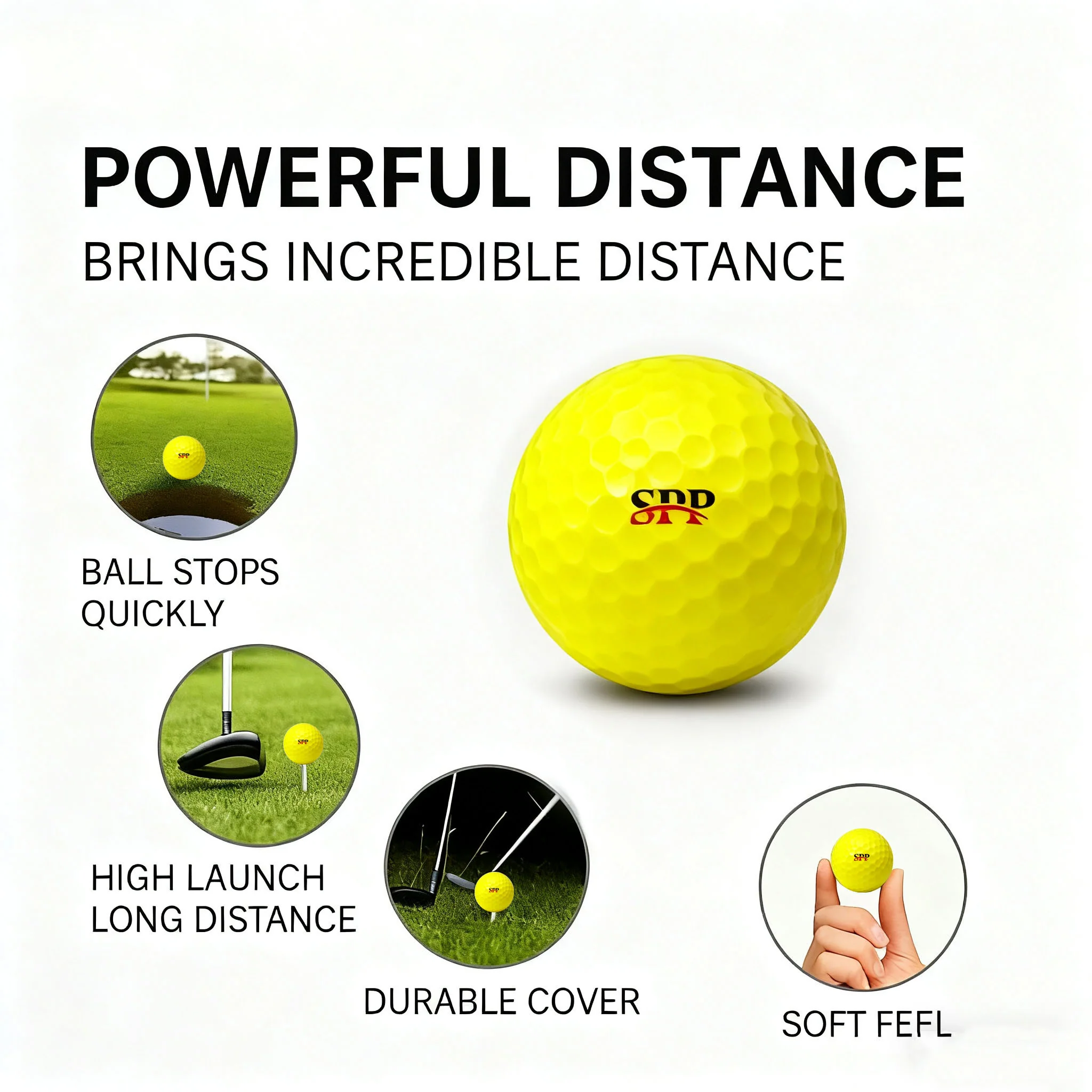 SPP Golf Ball professional   Competition Practice Training - Image 30