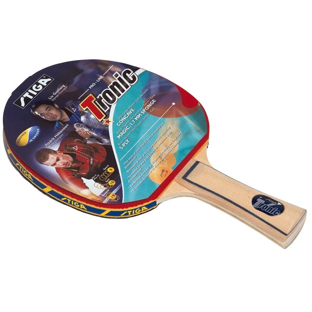 CLEARANCE SALE STIGA 1 STAR Table Tennis Bat 5 Layers Wooden （TRONIC/FORCE/TROPHY) - Image 2