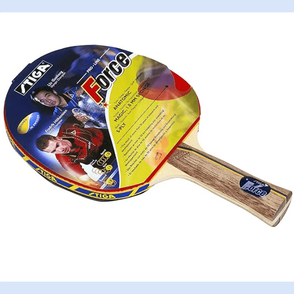 CLEARANCE SALE STIGA 1 STAR Table Tennis Bat 5 Layers Wooden （TRONIC/FORCE/TROPHY) - Image 6
