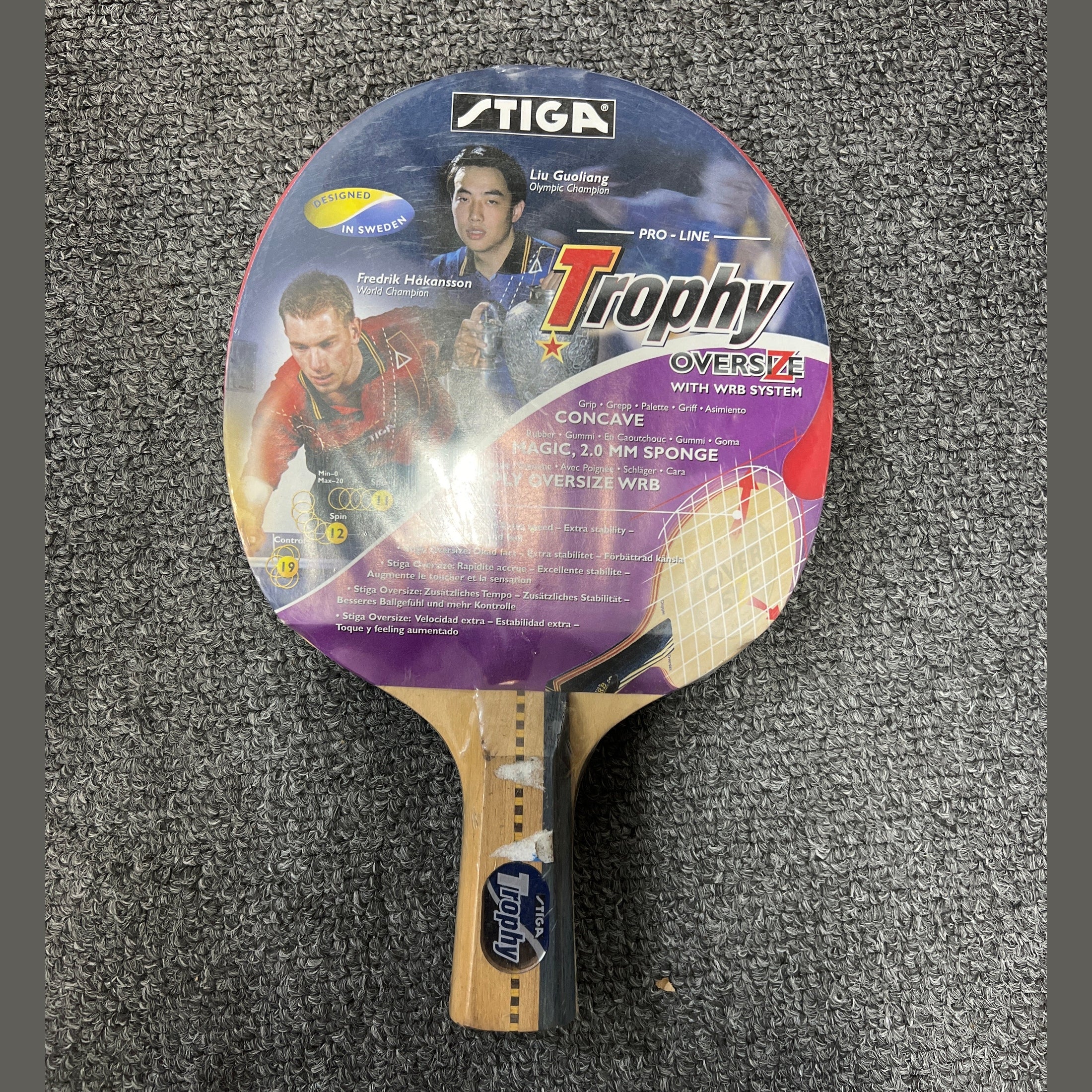 CLEARANCE SALE STIGA 1 STAR Table Tennis Bat 5 Layers Wooden （TRONIC/FORCE/TROPHY) - Image 8