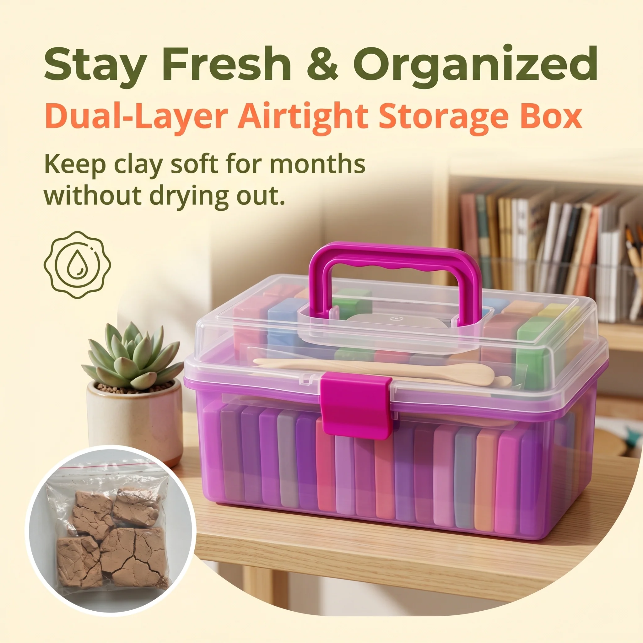 50 Colors Play Dough Set Creative Soft Clay DIY Handmade Educational Toy - Image 6