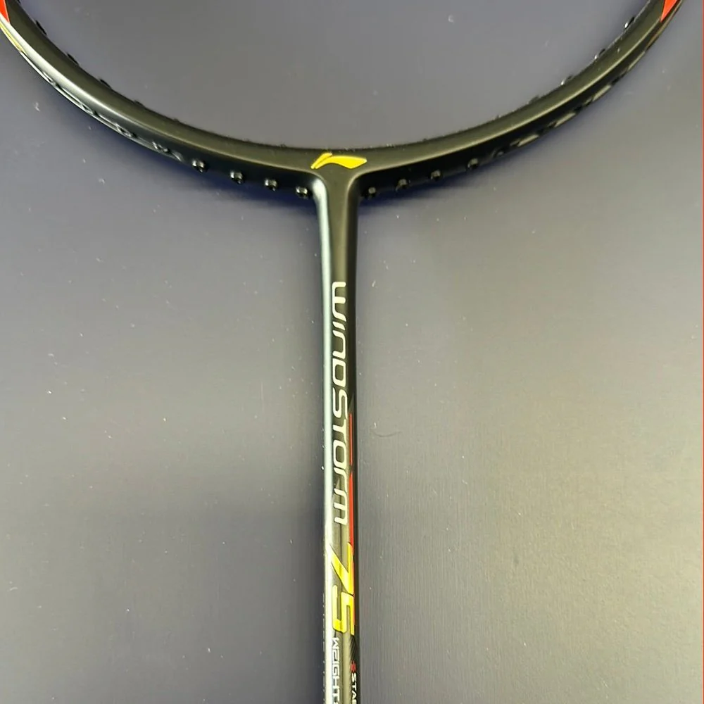 Li Ning windstorm 75 black Badminton Racket 75g - Image 3
