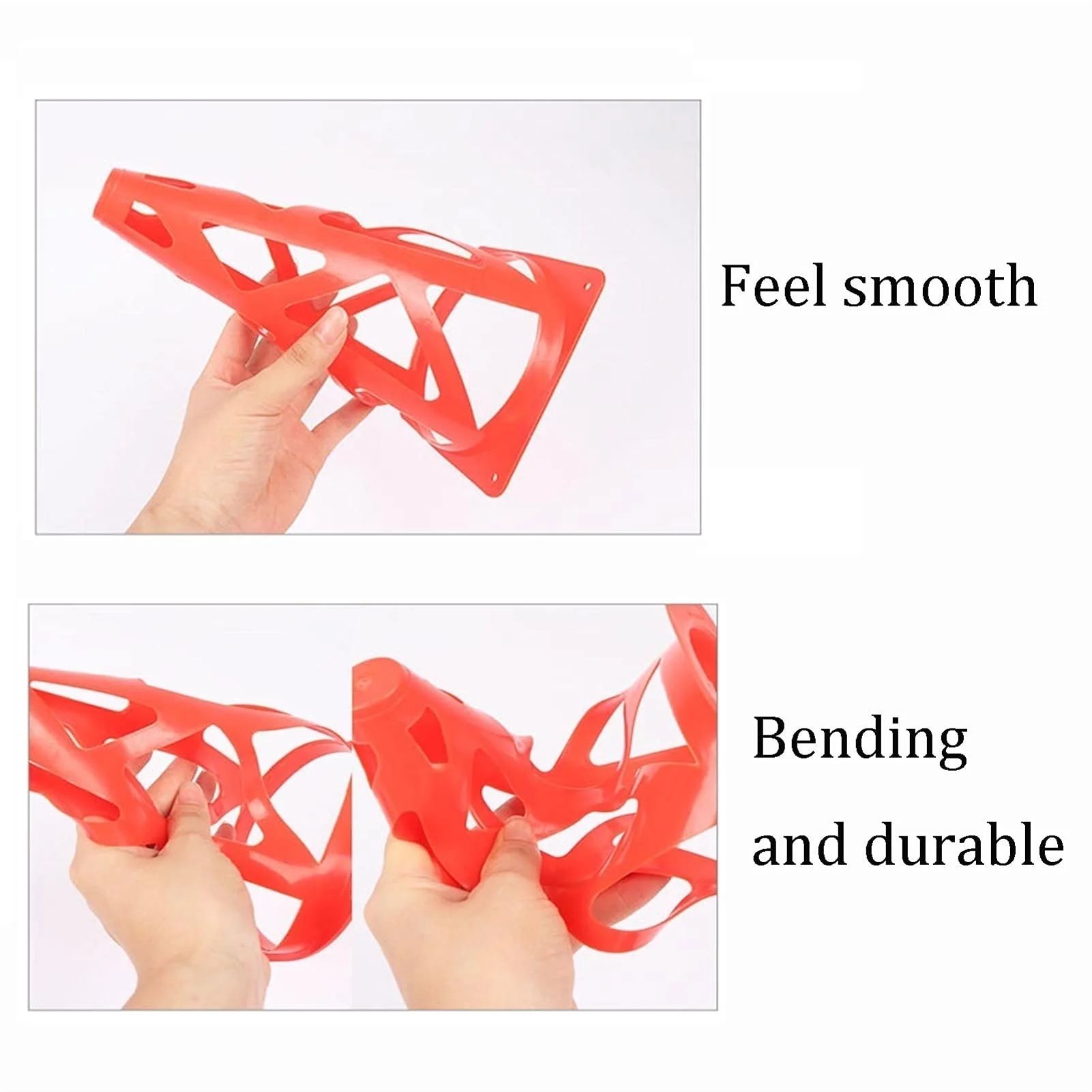 SPP 10Pcs Colorful Plastic Sports Cones for Football Basketball Training Parent-Child Activities - Image 6