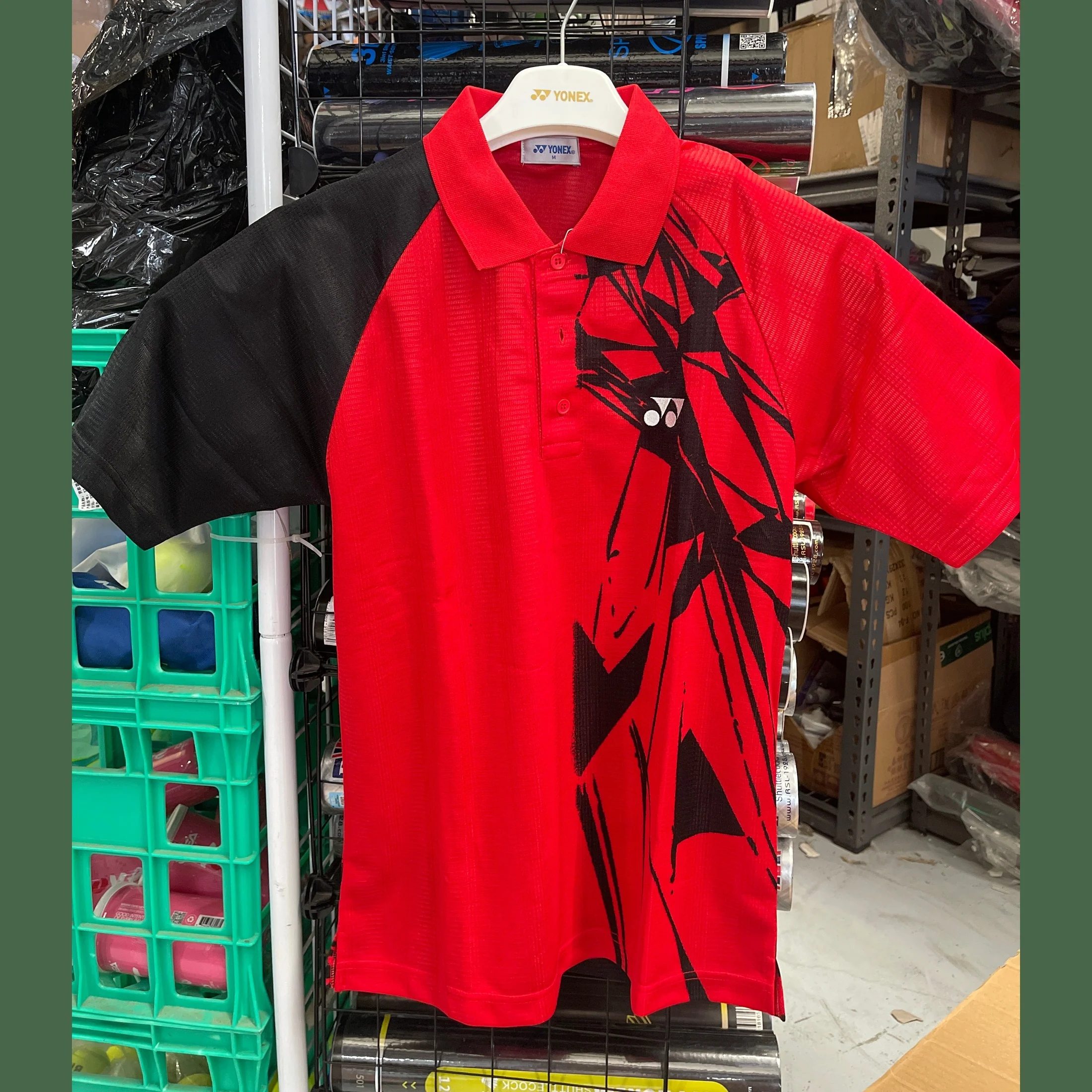 YONEX Sport Short Sleeve T-Shirt 12020 (There are three small holes marked on the chest)