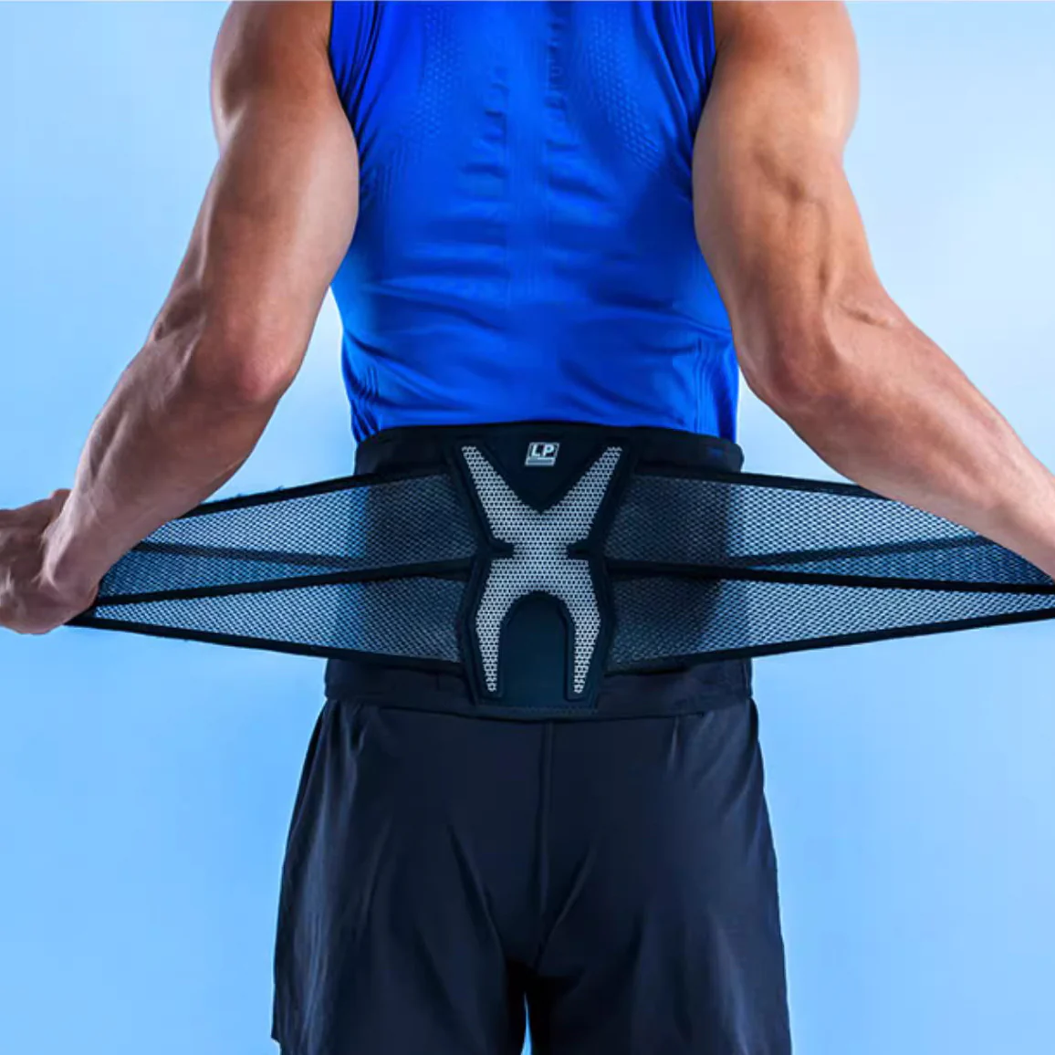 LP Back Support 1503CK – Adjustable Lumbar Brace with Dual-Strap Design - Image 7