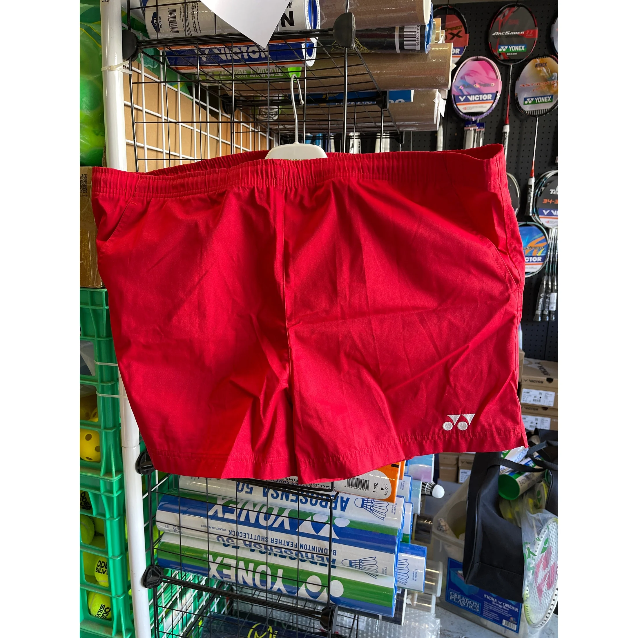 Yonex Sport Athletic Shorts Red 1540 - Image 2