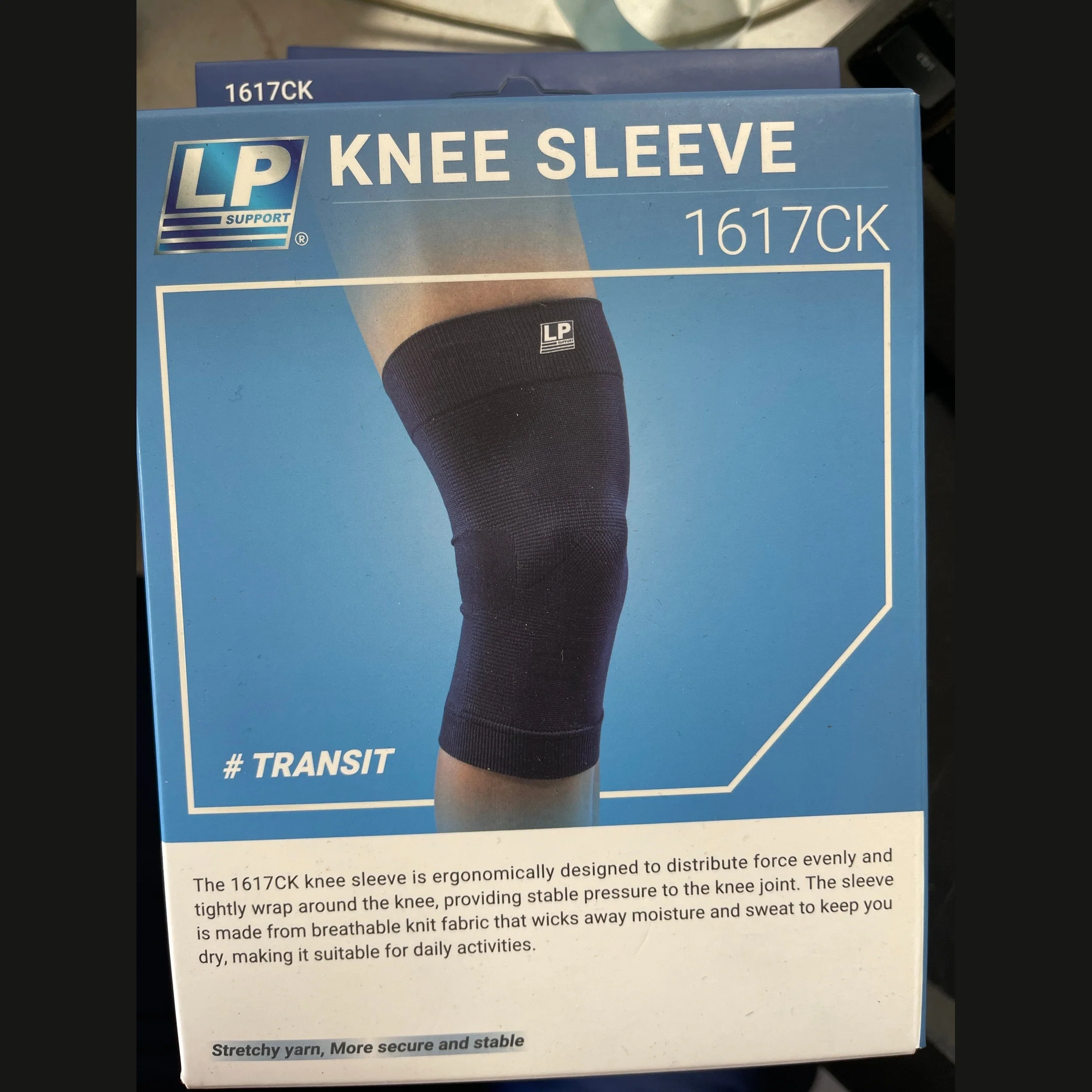 LP 1617CK Knee Support – Breathable with Non-Slip Design for Sports, Running & Injury Recovery - Image 2