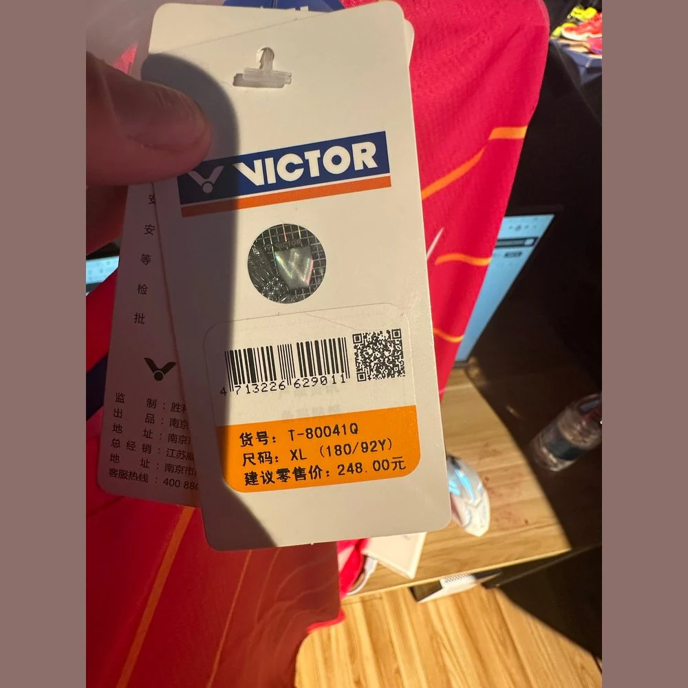 VICTOR Sports Short Sleeve T-80041Q - Image 3