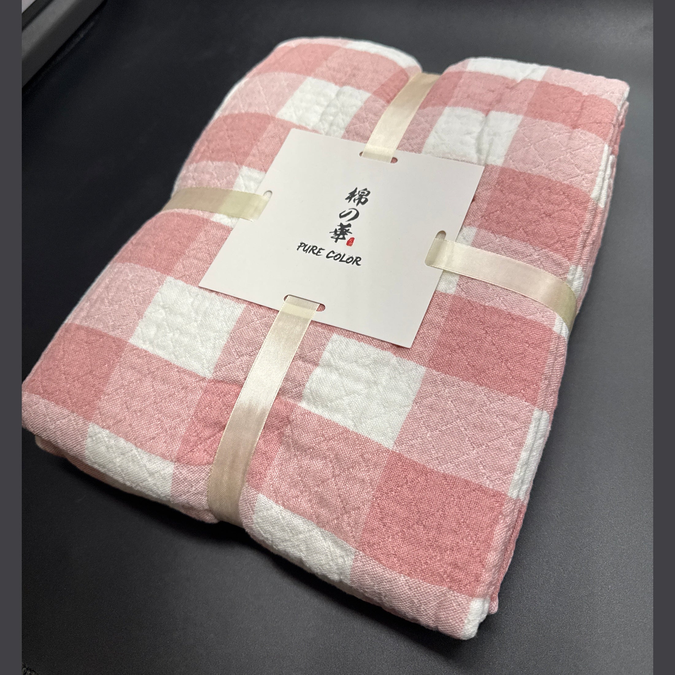 Gauze Blanket - Pure Cotton Towel Quilt Sofa Blanket Office Nap Blanket - Image 5