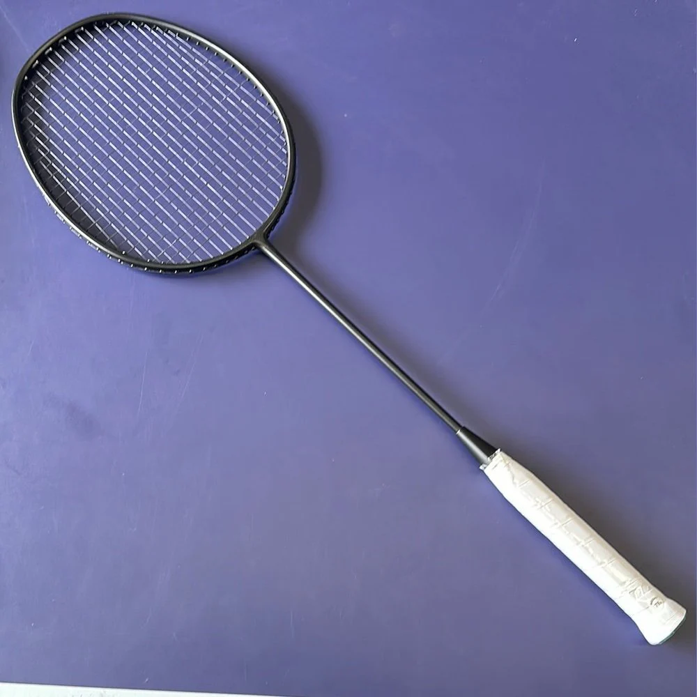 NO BRAND Sample Carbon Badminton Racket No Nails On Top 5U 310mm 30T（Manufacturer Original Carbon Warp Racket)