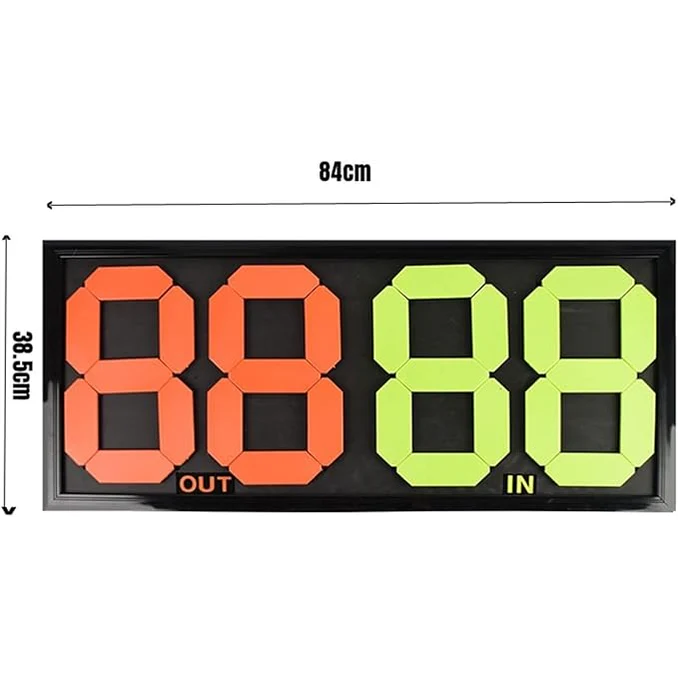 4 Digit Football Replacement Card For Football Game Instructions 84cmx38.5cm - Image 5