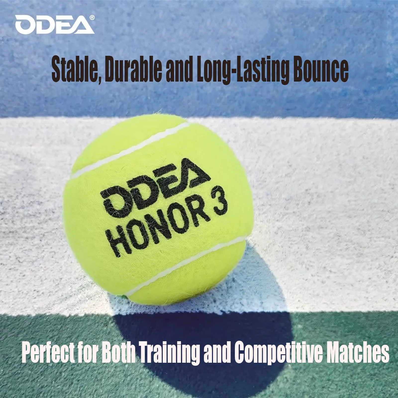 ODEA Honor Tennis Balls (Competition level, ITF approved) - Image 10