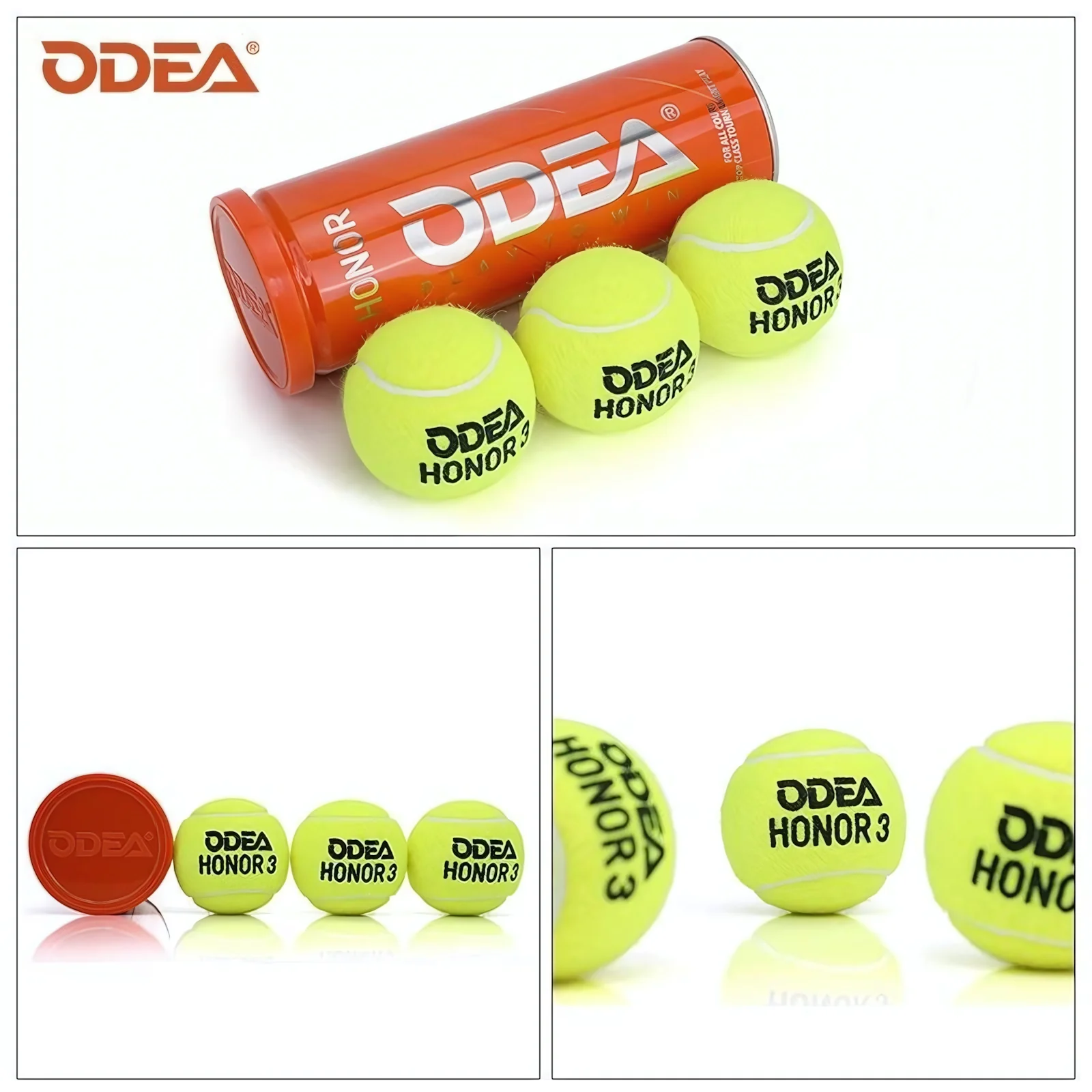 ODEA Honor Tennis Balls (Competition level, ITF approved) - Image 4