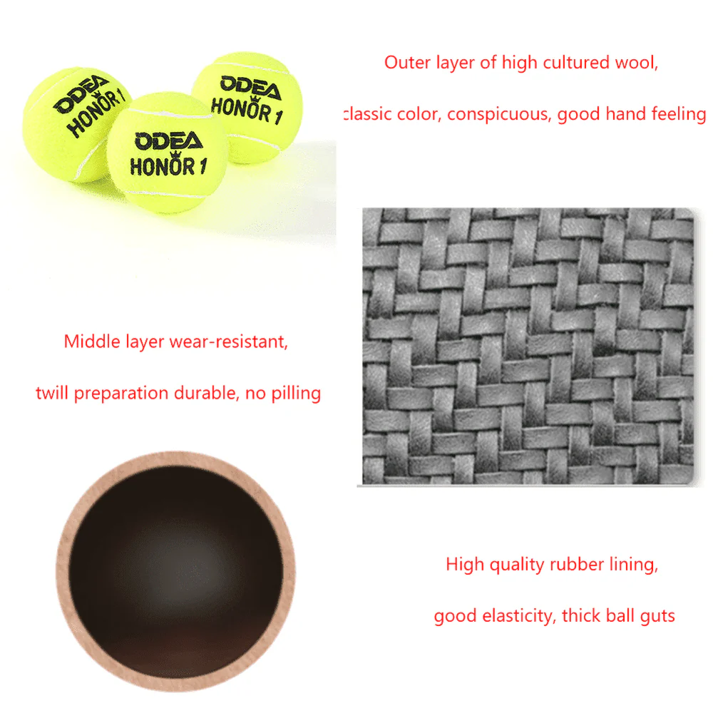 ODEA Honor Tennis Balls (Competition level, ITF approved) - Image 5