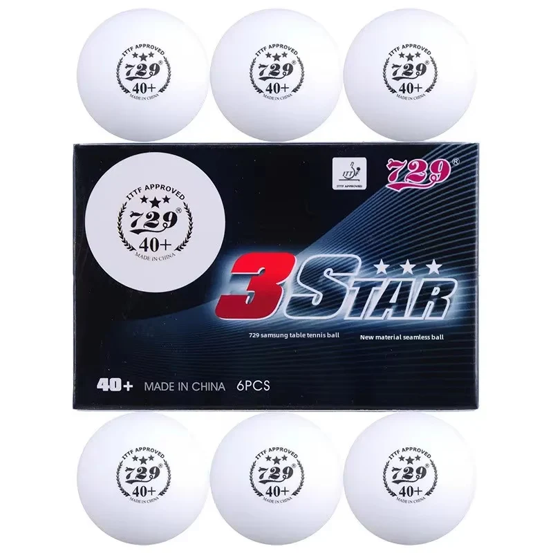 729 Friendship 3 Stars Seamless Table Tennis Ball - Image 3