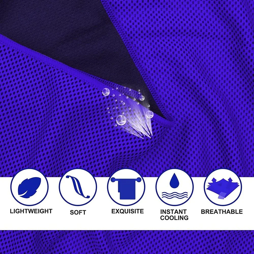 95 X 31CM Sports Cooling Towel Cold Cool Cycling Gym Outdoor Sport Towel AU - Image 7