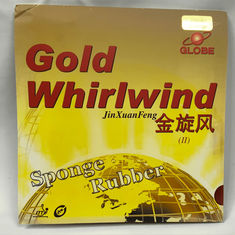 OTHER Globe Gold Whirlwind 2 Table Tennis Rubber - Red