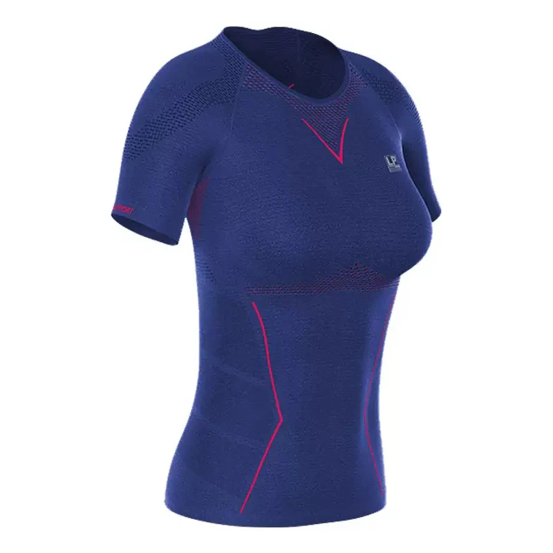 LP Women Compression Sports Short Sleeve Top ARF2301Z – Upper Body Support for Training & Recovery - Image 4
