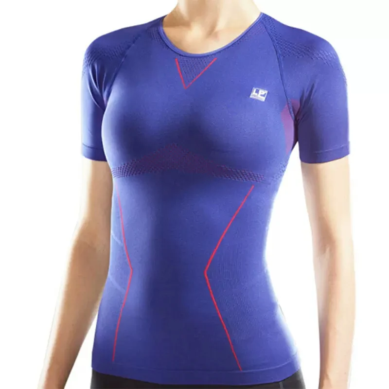 LP Women Compression Sports Short Sleeve Top ARF2301Z – Upper Body Support for Training & Recovery - Image 5