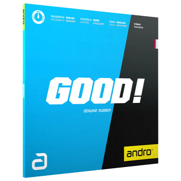 ANDRO Rubber Good Table Tennis Rubber - Red
