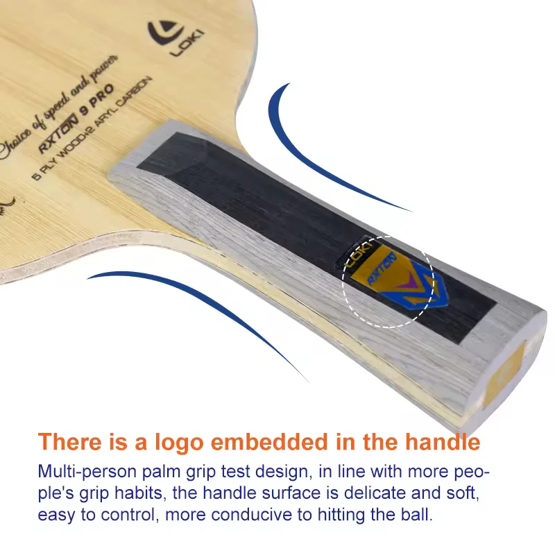 LOKI RXTON 9 Pro Table Tennis Blade - Image 4