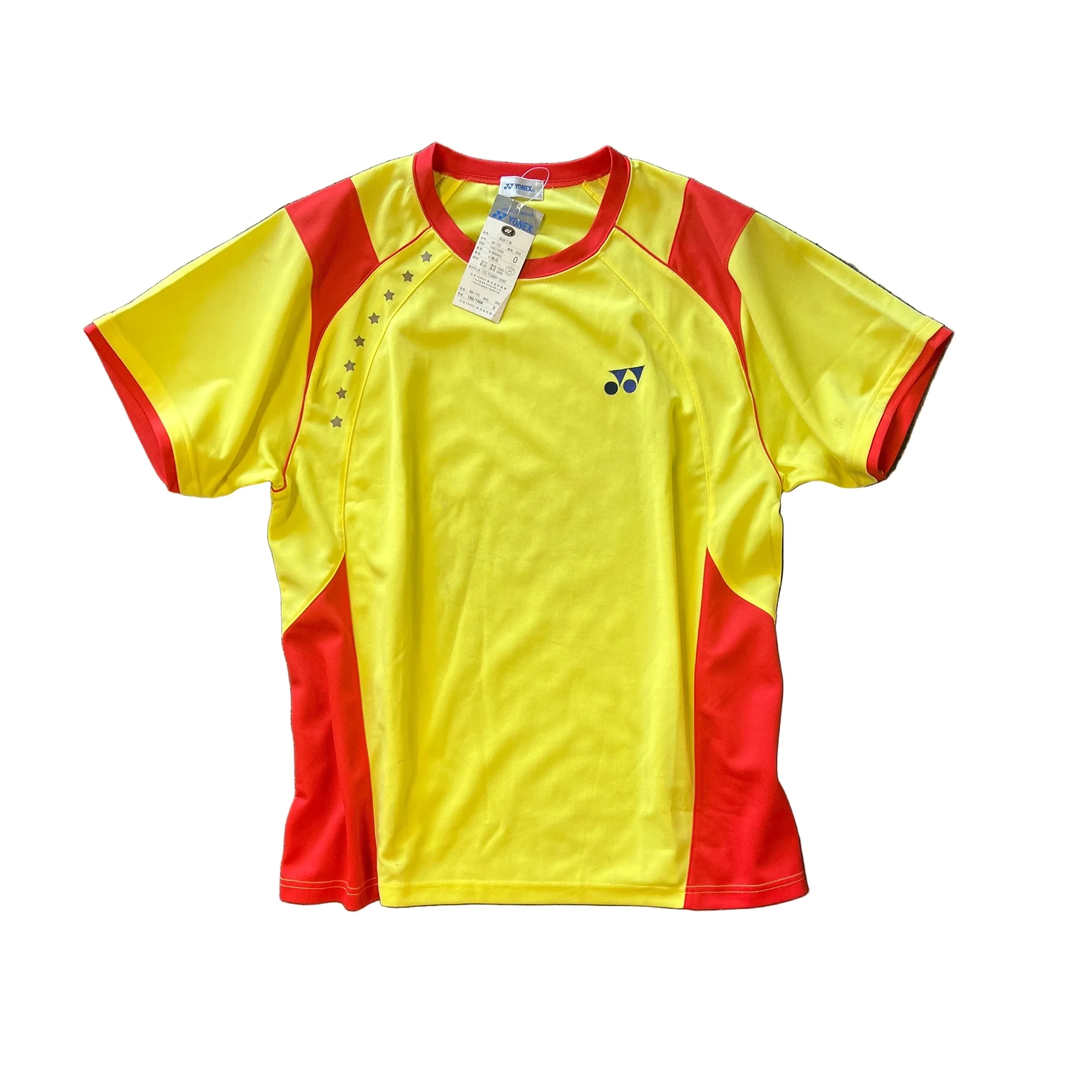 YONEX Man's Badminton Sport short sleeve BO-71C Beijing 2008 Olympic Games Competition Attire (ANTIQUES) Sports short sleeve