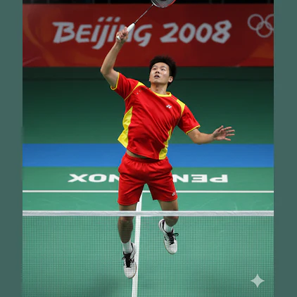 YONEX Man's Badminton Sport short sleeve BO-71C Beijing 2008 Olympic Games Competition Attire (ANTIQUES) Sports short sleeve - Image 6