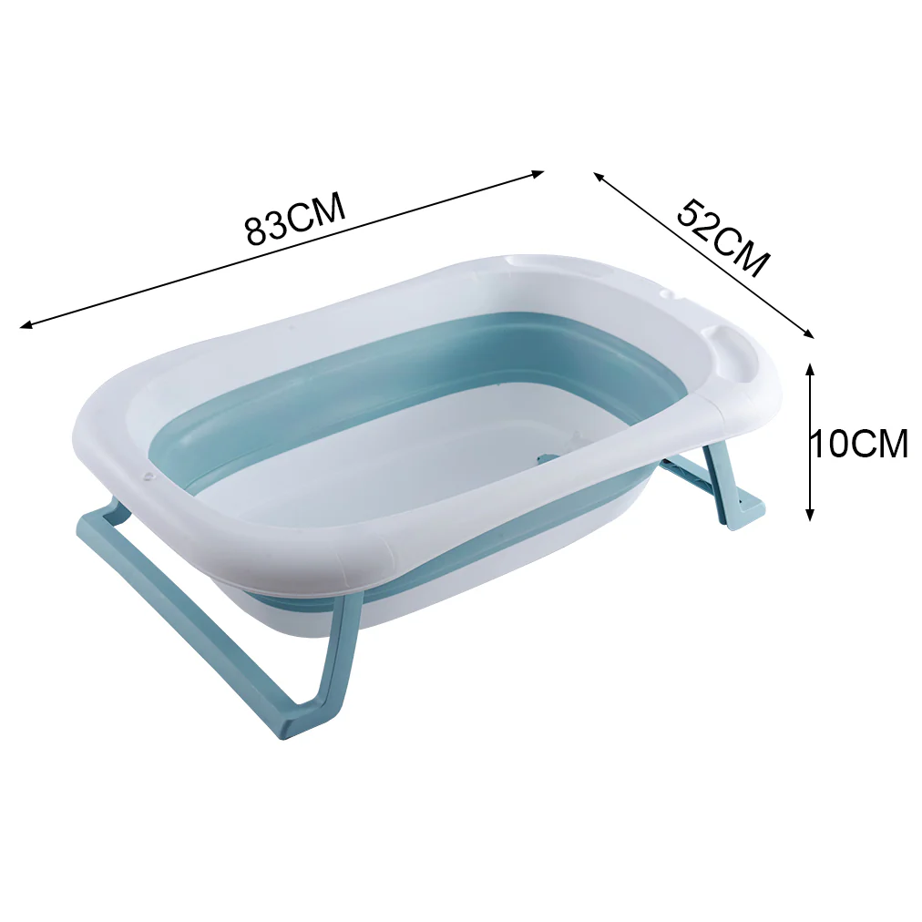 Baby Foldable Bath Tub – Thickened Large Basin for Sitting & Lying, Children Bath Bucket - Image 11