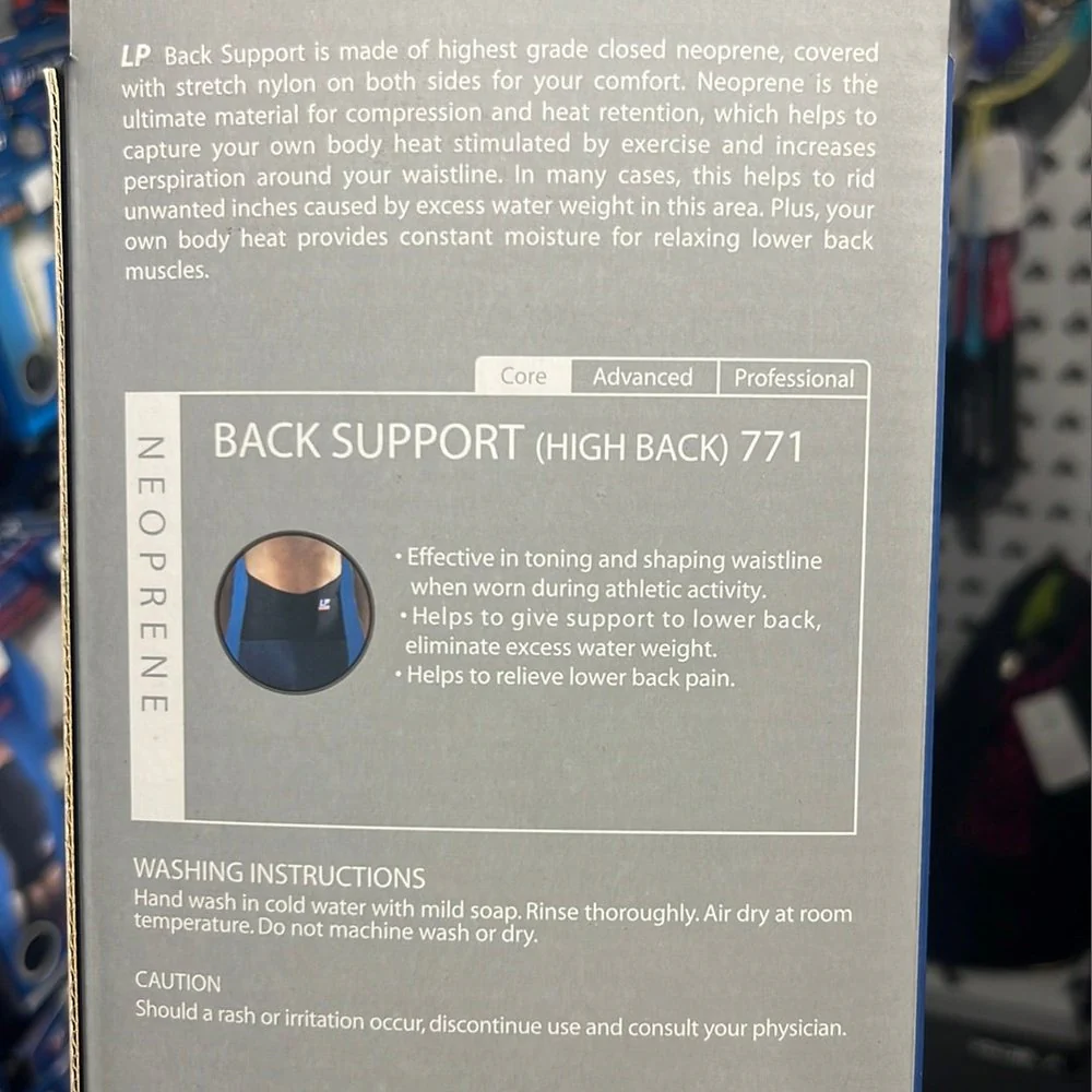 LP Back Support 771 – Lumbar Brace for Stability & Injury Recovery - Image 5