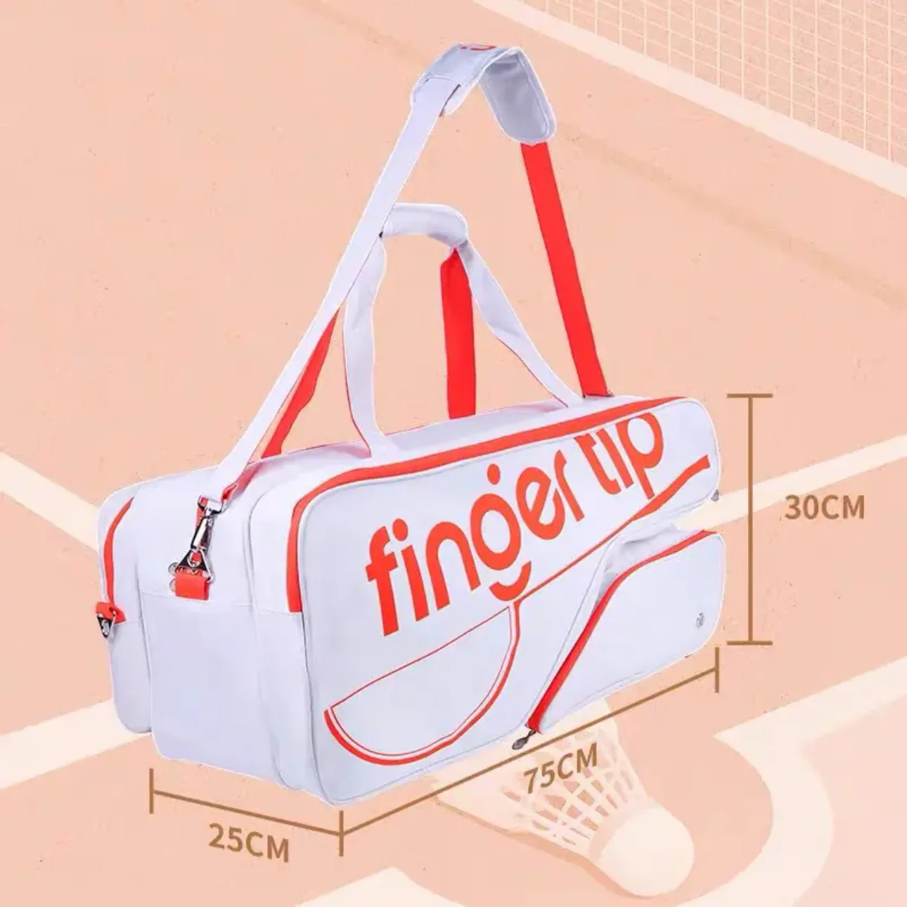 SP x SPORT FIGER TIP Badminton Sport Bag(BAG - 004)Sports 9 Pcs - Image 3