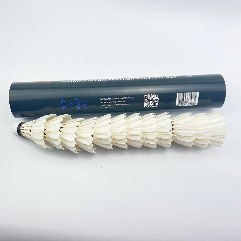 SPPHONEIX Blue Badminton Shuttlecocks Duck Feather 12PCS(TOP DUCK SHUTTLECOCKS) - Image 16