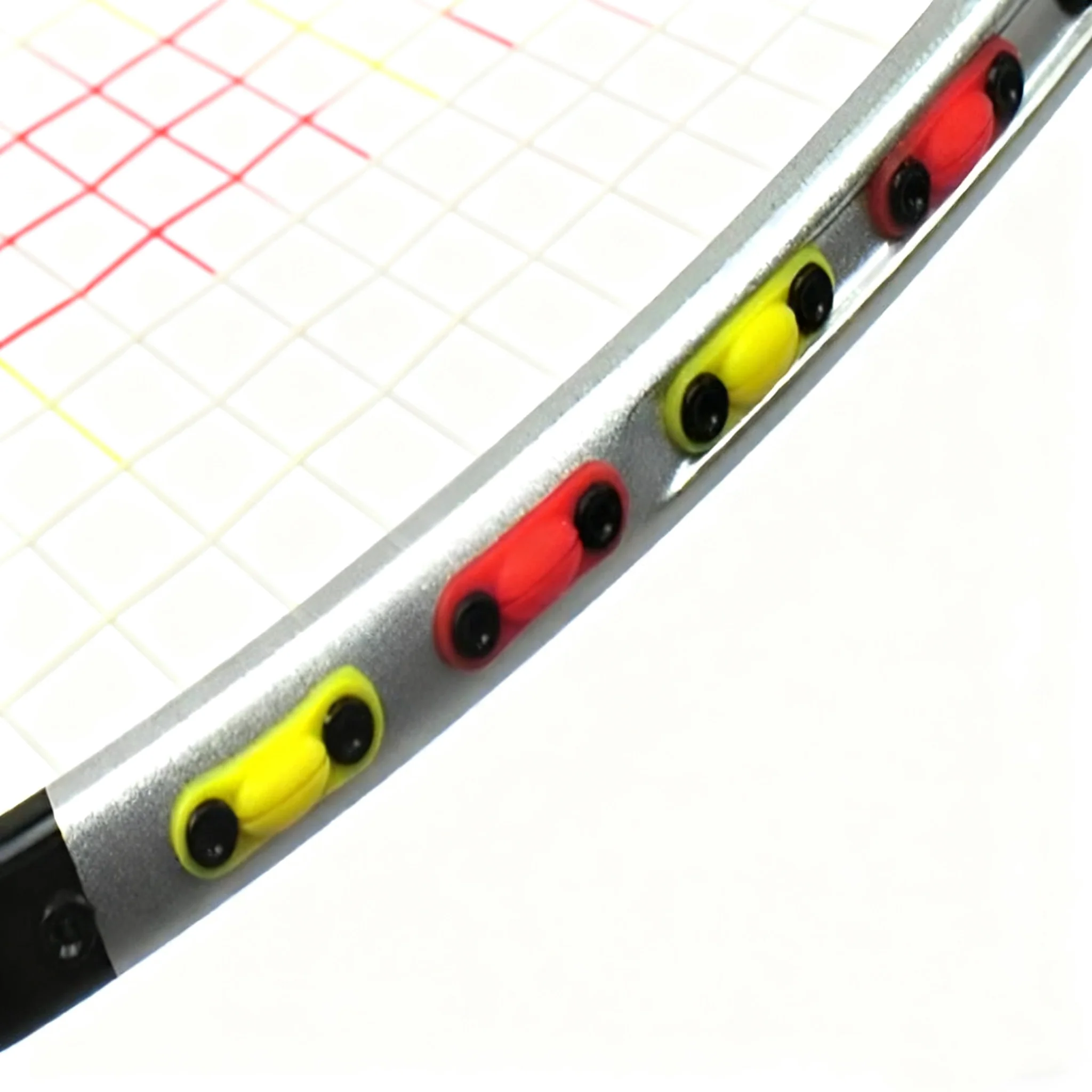 5 PCS Badminton Racket Grommet Set – Silicone Shock-Absorbing Grommets & Tubes - Image 3