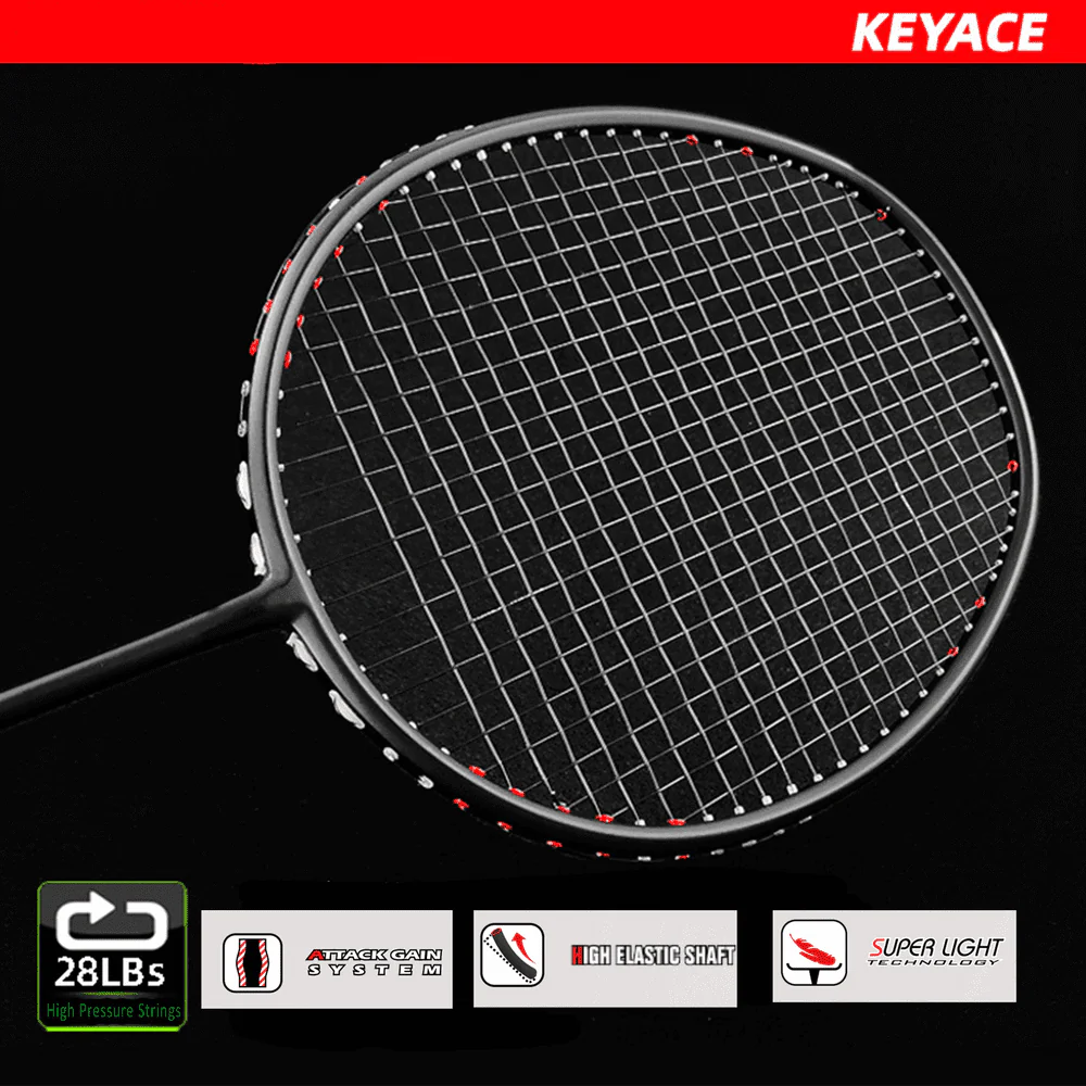 NO BRAND Badminton Racket（Manufacturer Original Carbon Warp Racket） - Image 3