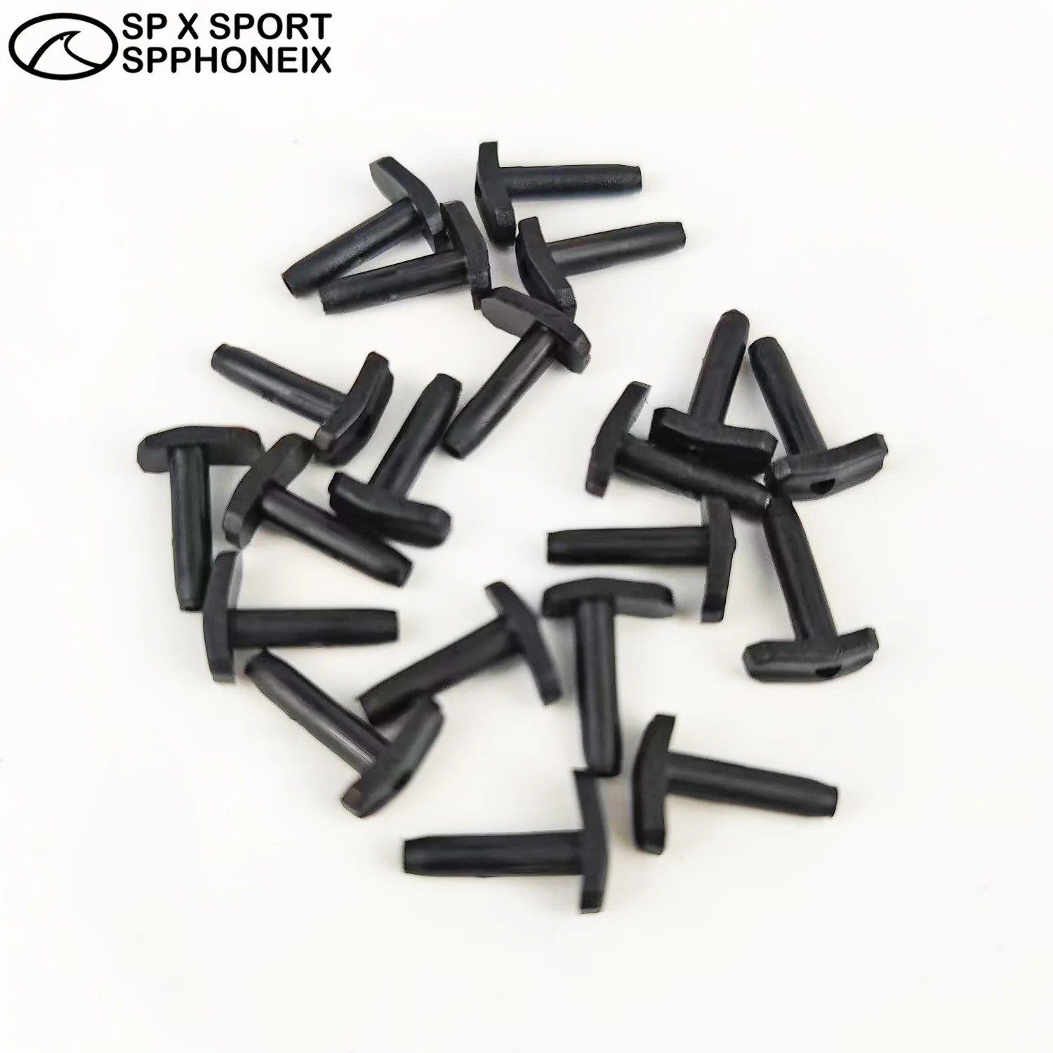 Badminton Racket Wire Guard 20 PCS Rubber Particles Wide T3.0 Mushroom Nails 2.6 X 9.7mm
