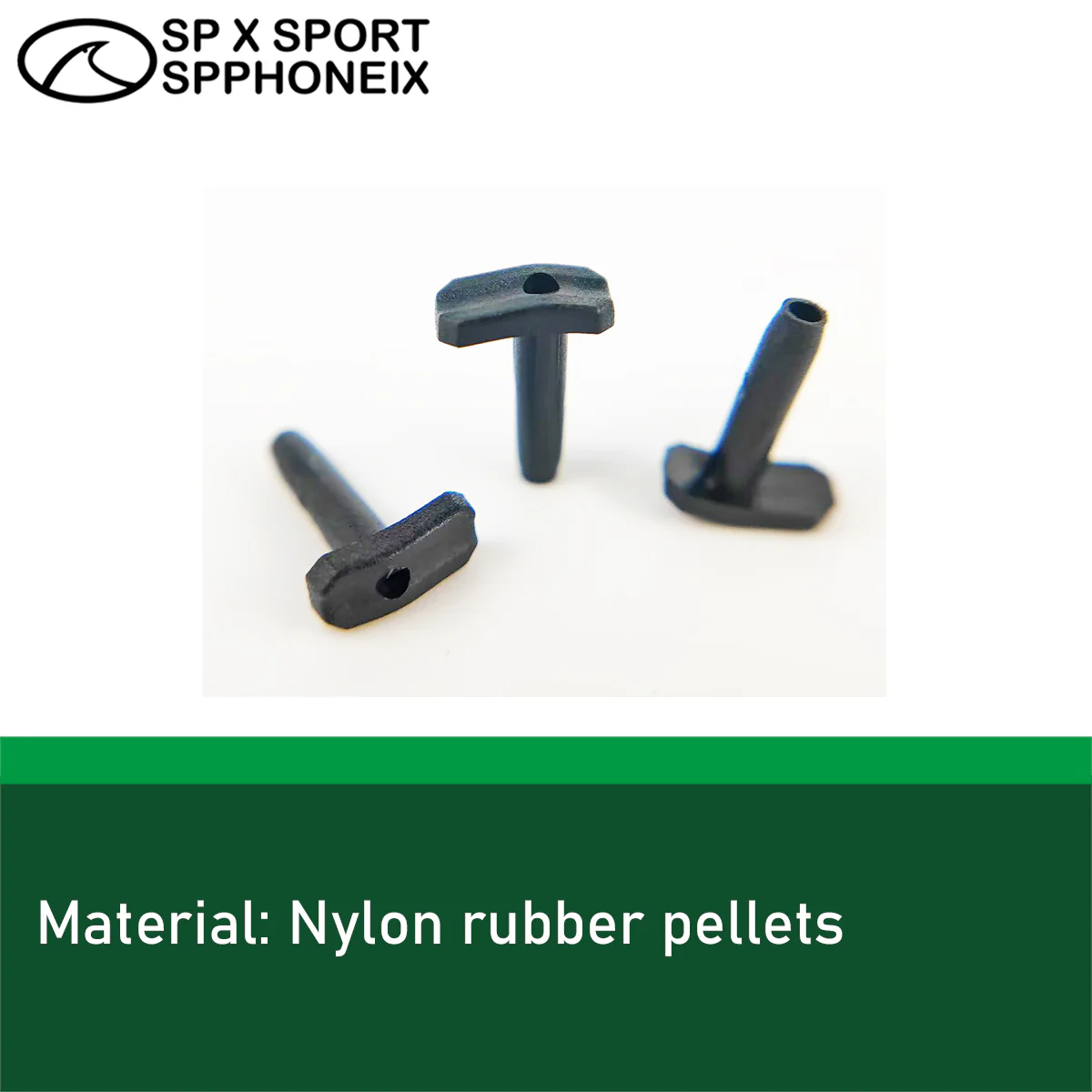 Badminton Racket Wire Guard 20 PCS Rubber Particles Wide T3.0 Mushroom Nails 2.6 X 9.7mm - Image 2