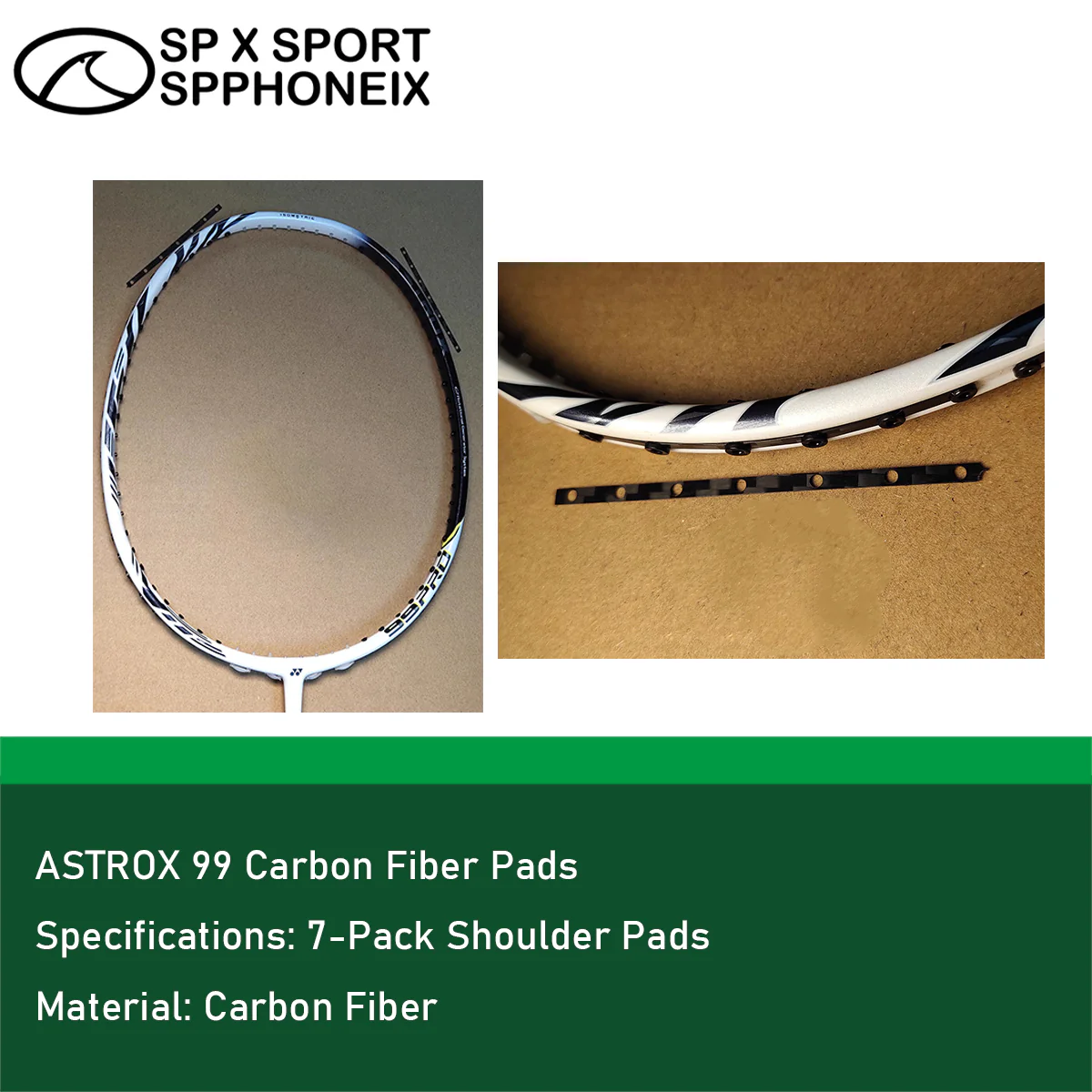 YONEX Badminton Racket Yonex ASTROX 99 Carbon Fiber Gasket Support Pad