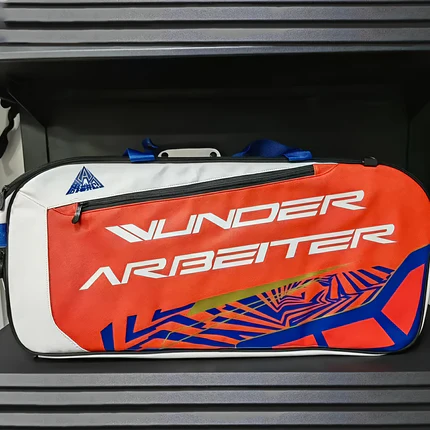 IVUNDER ARBEITER Badminton Sport Bag(WABAG001)White and Red 9PC - Image 7