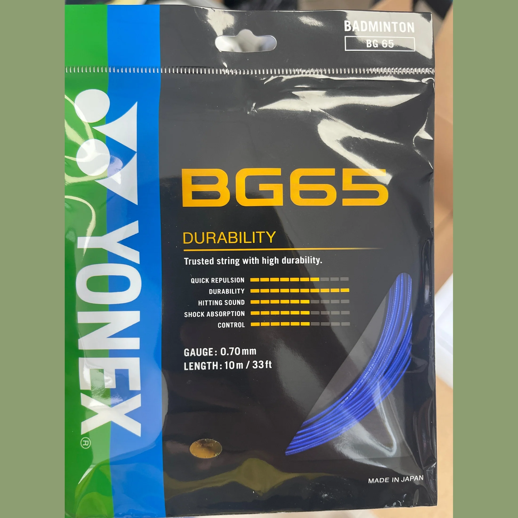Yonex BG65 Badminton String - white - Image 5