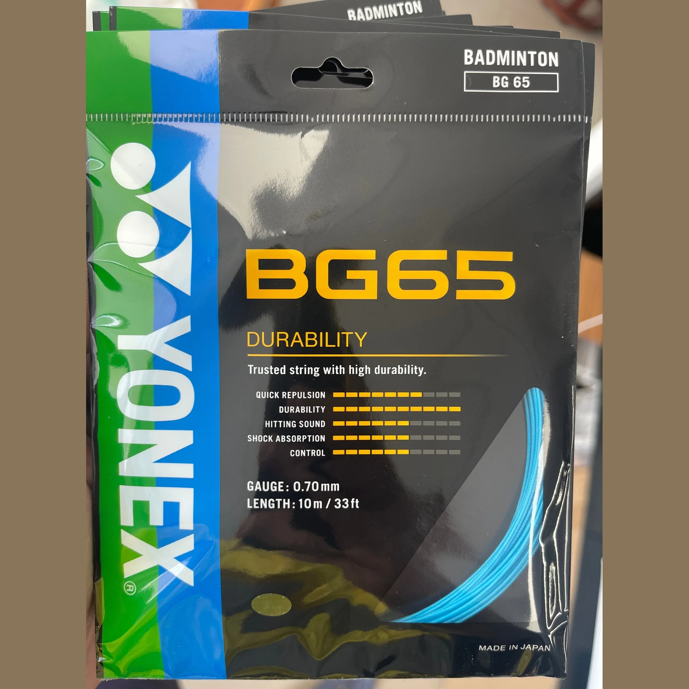 Yonex BG65 Badminton String - white - Image 7