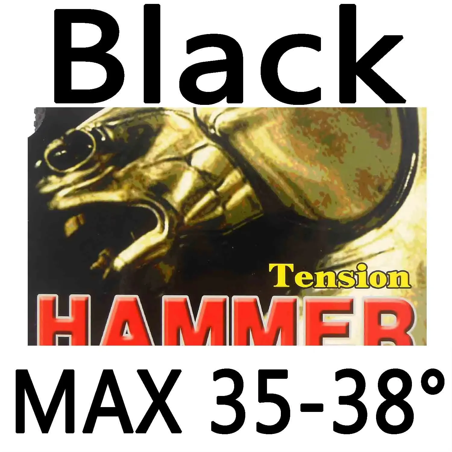 Bomb Epoch Tension HAMMER Table Tennis Rubber Anti-spin - Red - Image 6