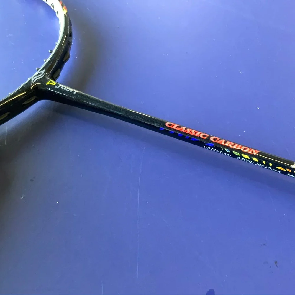 Bonny Classic Carbon Infinity ZD004 Badminton Racket 4U G4 295mm 32lbs max - Image 2