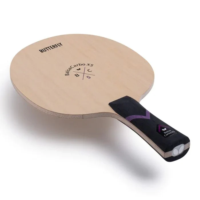 BUTTERFLY Balsa Carbo X5 22 Table Tennis Blade FL - Image 2