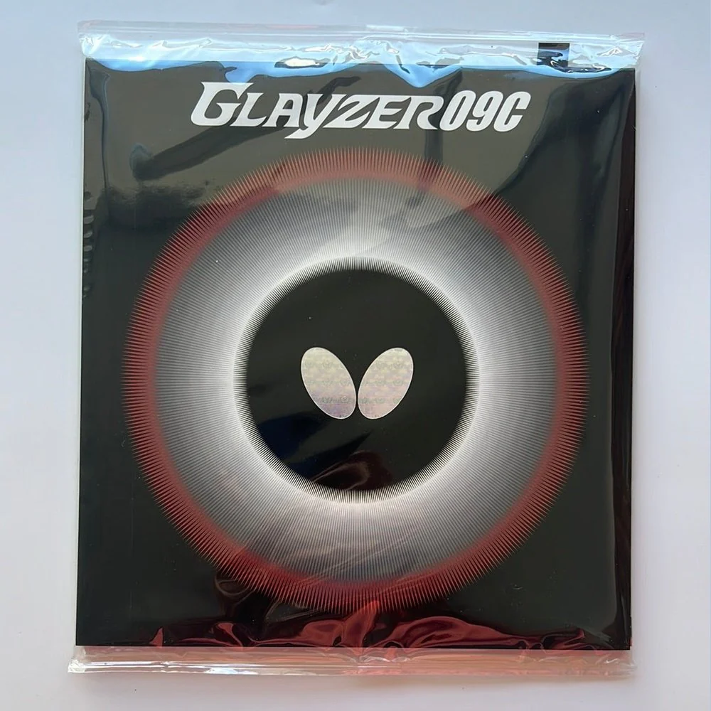 BUTTERFLY GLAYZER,09C Table Tennis Rubber - RED - Image 3