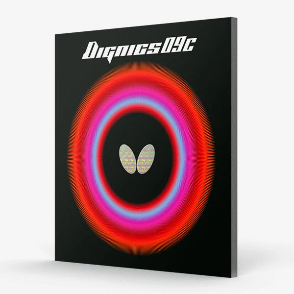 BUTTERFLY Dignics 09c Table Tennis Rubber (butterfly D09c) - Red - Image 10
