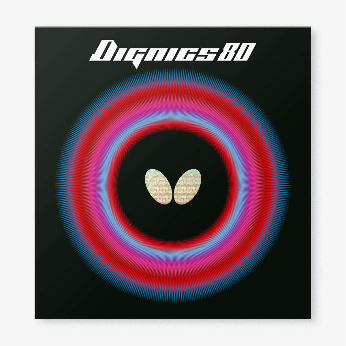 BUTTERFLY Dignics 80 Table Tennis Rubber Tensor - Red