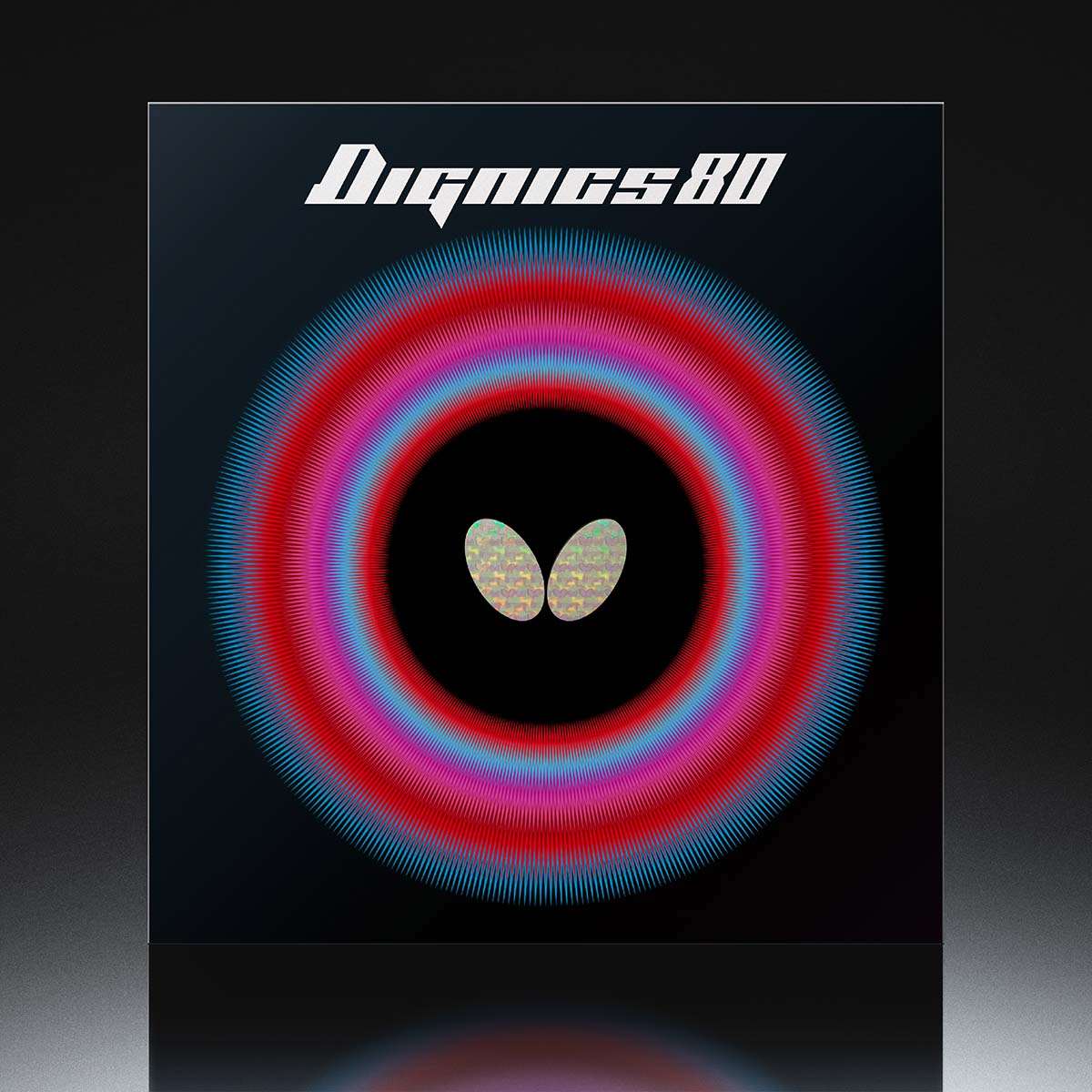 BUTTERFLY Dignics 80 Table Tennis Rubber Tensor - Red - Image 6